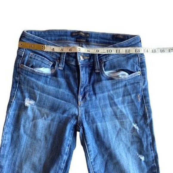 Generic Denim The Stem Sz Twenty Five Blue Cotton Stretch Mid Rise Skinny Jean - Picture 13 of 16